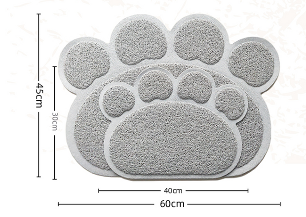 Pet Placemat Splash-proof Cat Litter Mat Anti-carry Out Cat Mat Pet Floor Mat