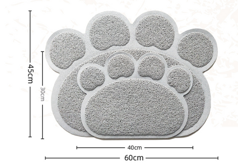 Pet Placemat Splash-proof Cat Litter Mat Anti-carry Out Cat Mat Pet Floor Mat