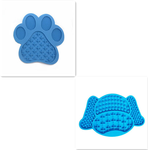 Silicone Dog Lick Pad Pet Slow Food Plate